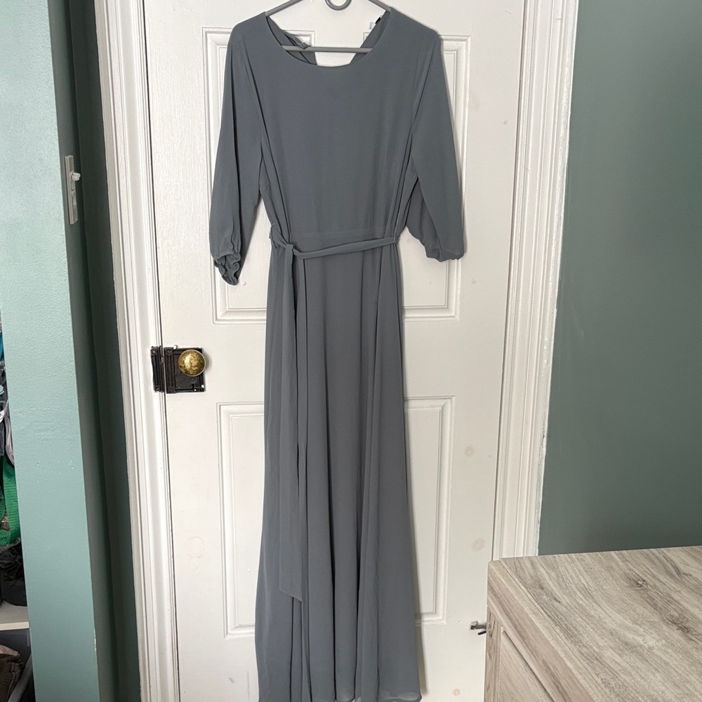 Baltic Born Full Length Dress with Tie Waist